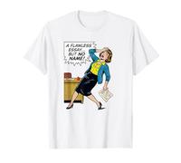 Lustiger Englischlehrer Retro Pop Art Kein Name Essay Bewertung T-Shirt