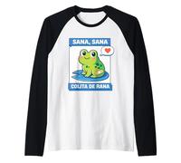 Lustiger Frosch Meme Sana Sana Colita De Rana süßer Humor Raglan