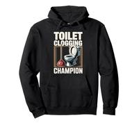 Lustiger Herren Dad Witz WC Clogging Champion Pullover Hoodie