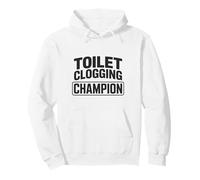 Lustiger Herren Dad Witz WC Clogging Champion Pullover Hoodie