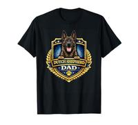Lustiger holländischer Schäferhund-Liebhaber im Dad Design T-Shirt