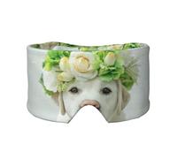 Lustiger Labrador Retriever Welpe, Vollständige Augenabdeckungen, lichtblockierende Augenmaske, Schlafaugen- und Ohrenschützer