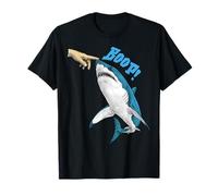 Lustiger Meme Shark Nose Boop Hand Booping Ocean Animal T-Shirt