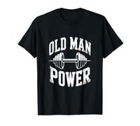 Lustiger Old Man Power Spruch Gym Workout Vintage T-Shirt