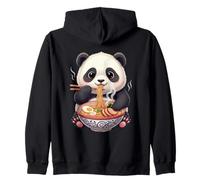 Lustiger Panda Ramen Japanischer Anime Panda für Kinder Kapuzenjacke