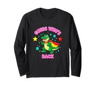 Lustiger Spruch Guess Back Alligator Hero Sarkastic Langarmshirt