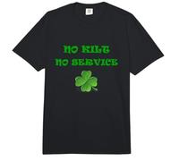Lustiger St. Patrick's Day No Kilt, no Service Comfort Colors Adult Heavyweight T-Shirt