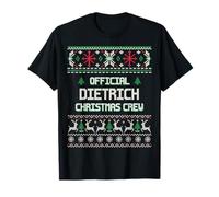 Lustiger Ugly Christmas Sweater, Dietrich Christmas Crew T-Shirt