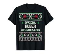 Lustiger Ugly Christmas Sweater, Huber Christmas Crew T-Shirt