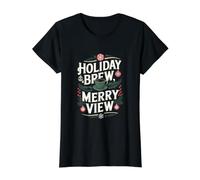 Lustiger Weihnachtskaffee mit Zitat Holiday Brew Preisgünstiges Grafik-T-Shirt