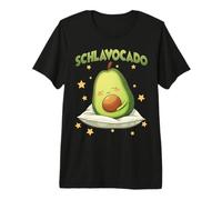Lustiges Avocado Nachthemd - Kawaii Schlavocado süßes Schlaf Premium T-Shirt
