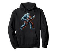 Lustiges Bigfoot Sasquatch Rock Grafik Cool Big Foot Design Pullover Hoodie