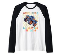Lustiges Einzelkind Big Brother 2026 Monster Truck für Jungen Raglan