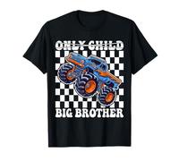 Lustiges Einzelkind Big Brother 2026 Monster Truck für Jungen T-Shirt