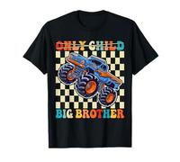 Lustiges Einzelkind Big Brother 2026 Monster Truck für Jungen T-Shirt