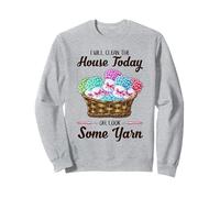 Lustiges Garn Hobby Sammler Häkeln Stricken Liebhaber Sweatshirt