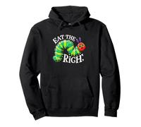 Lustiges Grafikdesign „Eat The Rich Caterpillar Worm“ Pullover Hoodie