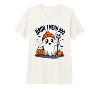 Lustiges Halloween Ghost Bruh I Mean Boo Bruh Ghost Halloween Premium T-Shirt