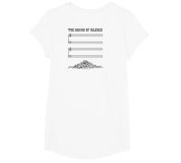 Lustiges Musikgeschenk "The Sound Of Silence" T-Shirt