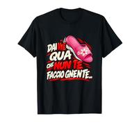 Lustiges römisches Zitat über Mütter-Disziplin und Hausschuh T-Shirt
