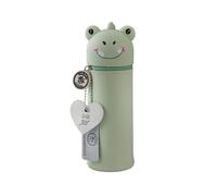 Lulubug Silikon Federmäppchen - Dino Rexy | Federtasche aus weichem Silikon für Stifte | Federmappe und Stiftehalter | Mäppchen Tiere, Schlampermäppchen