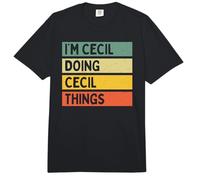 Lustiges Zitat I'm Cecil Doing Cecil Things Comfort Colors Adult Heavyweight T-Shirt
