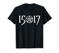 Lutherrose 1517 Motiv für Freunde der Reformation T-Shirt