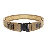 LUUFAN Military Tactical Belt Security Gear Einstellbare Heavy Duty Gürtel mit Schnellverschluss für Outdoor-Aktivität (Khaki)