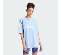 LUX TIRO LOCKER GESCHNITTENES GRAFIK-T-SHIRT Glow Blue S
