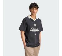 LUX TIRO SCRIPT GRAFIK POLOSHIRT Black / Off White 2XL