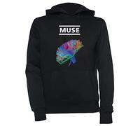 Luxogo Muse The 2nd Law Unisex Schwarz Kapuzenpullover Herren Damen Unisex Black Hoodie Men's Women's
