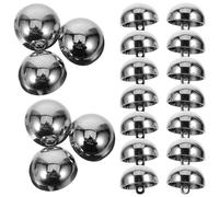 Luxshiny 20 Stück Runde Metallknöpfe aus Legierung 20mm für Anzüge und Mäntel Eleganter Shanks Knopf nicht Verblassend Dekoration für Blazer und Kleidung