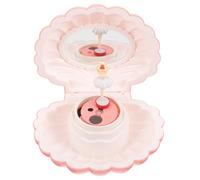 Luxshiny Muschelförmige Spieluhr mit Drehender Ballerina Multifunktionale Musik Schmuckbox Dekoratives Retro desktop accessoire Charmante Geschenkidee für Mädchen Leicht und Tragbar