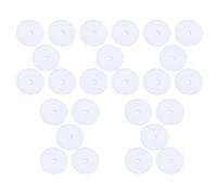 Luxshiny Transparente Ohrringrückseiten Ohrstecker Stopper aus Kunststoff 100 Stück Leichte und Bequeme für Selbstgemacht Ohrschmuck Zubehör
