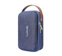 Luxtude Kabel Organizer Tasche, Kabel Organizer Reise, Hartschale Elektronik Tasche, Klein Kabeltasche Organizer für Ladekabel, Ladegerät, Powerbank, Festplatten
