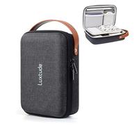 Luxtude Kabeltasche Organizer, Kabel Organizer Reise, Hartschale Elektronik Tasche, Klein Kabeltasche für Ladekabel, Ladegerät, Powerbank, Festplatten