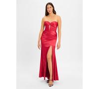 Luxuar Fashion Abendkleid Damen bordeaux, 32