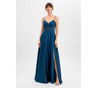 Luxuar Fashion Abendkleid Damen petrol, 42