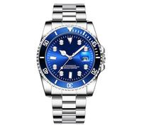 Luxuriöse Herrenuhren - präzise Aufrechterhaltung der Wasserdichten Armbanduhr | Elegante Luxus-Männeruhr aus Stahl | Herrenuhr | Herren-Armbanduhr von, C, riferimento alla descrizione, Siehe