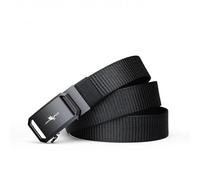 Luxuriöser Herren-Gürtel mit automatischer Schnalle - Premium-Nylon-Webbund für Business und Freizeit - trendiger Wilder Stil verstellbarer Riemen - kein Loch mit Schnellverschluss