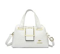Luxus Designer Marke Damen kleine Umhängetasche, neue glänzende strukturierte Leder Schultertasche, lässige Tragetasche 2026