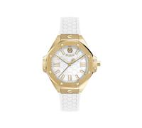Luxusuhr PHILIPP PLEIN "Lady Royal", gold (1601, gold, weiß), Armbanduhren, Damen (26688912-0) 1601, gold, weiß