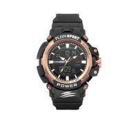 Luxusuhr PLEIN SPORT "Combat Power", 02rg, schwarz, goldenrose, Armbanduhren, Herren (74912034-0) 02rg, schwarz, goldenrose