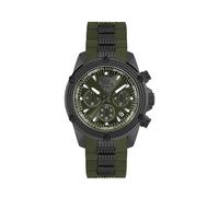 Luxusuhr PLEIN SPORT "Hurricane Chrono", 0205, schwarz, grün, Armbanduhren, Herren (36805065-0) 0205, schwarz, grün