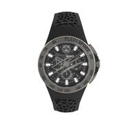 Luxusuhr PLEIN SPORT "Thunderstorm Chrono", 021s, schwarz, grausteal, Armbanduhren, Herren (47329304-0) 021s, schwarz, grausteal