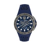 Luxusuhr PLEIN SPORT "Thunderstorm Chrono", 241s, blau, grausteal, Armbanduhren, Herren (17847022-0) 241s, blau, grausteal