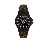 Luxusuhr PLEIN SPORT "Thunderstorm", schwarz (02rg, schwarz, goldenrose), Armbanduhren, Damen (23552801-0) 02rg, schwarz, goldenrose