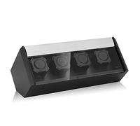 Luxwinder Uhrenbeweger Carat für 4 Uhren Watch Winder for 4 Watches Black