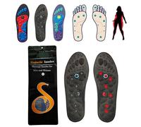 luxxiv CoreSoles | Magnetische Einlegesohlen Akupressur für Herren und Damen - 1 Paar Reflexzonen Gel Einlegesohlen zur Linderung von Fußmüdigkeit und für optimalen Komfort beim Gehen