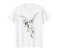 Luzifer Der gefallene Engel x Gustave Dore Preisgünstiges Grafik-T-Shirt, Herren, Weiß, S